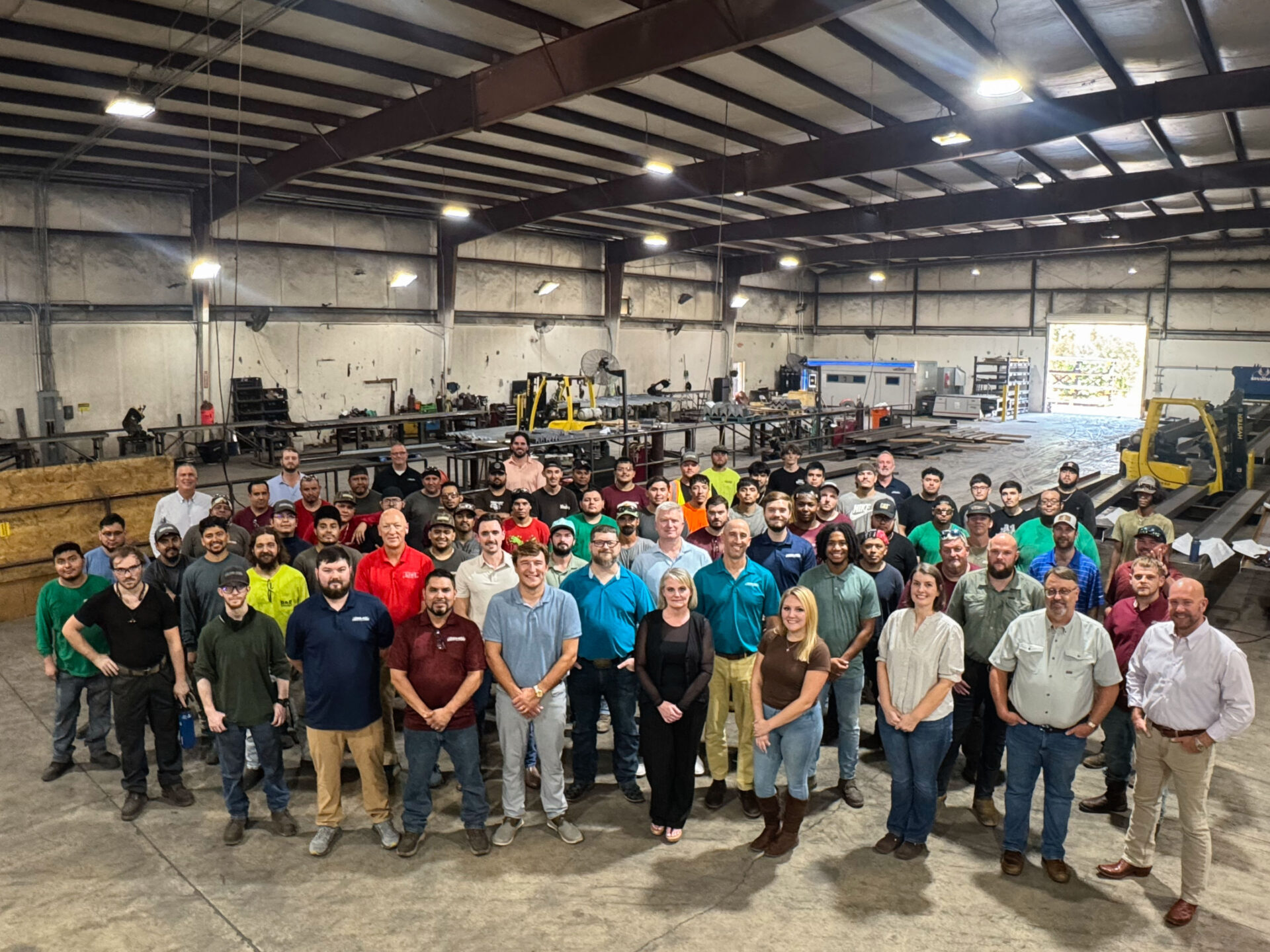 Photo of all the team members of GA Specialty Metal Supply.